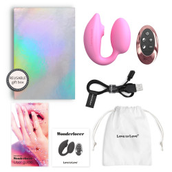 Love to Love Stimulateur Clitoris et Point G Wonderlover Rose